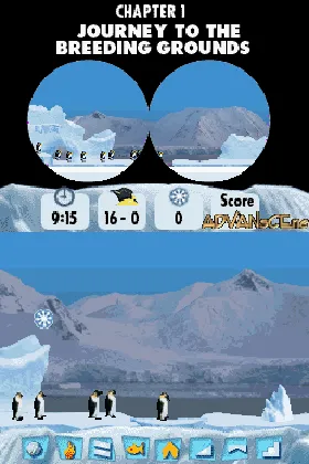 March of the Penguins (USA) screen shot game playing